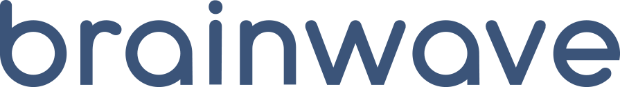 Brainwave Nutrition Wordmark Blue